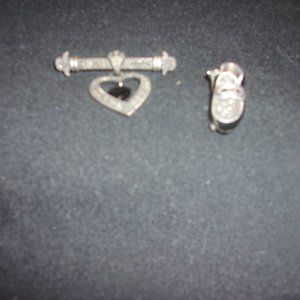 Judith Jack Marcasite & Sterling Silver Pins~